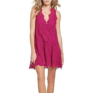 ⚡️SALE⚡️Free People Bright Orchid Heart mini